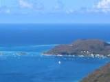 Saba Rock and Bitter End, with Eustatia Reef visible behind.