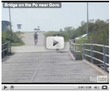 Crossing the boat bridge (video)