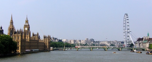 Parliament and London Eye