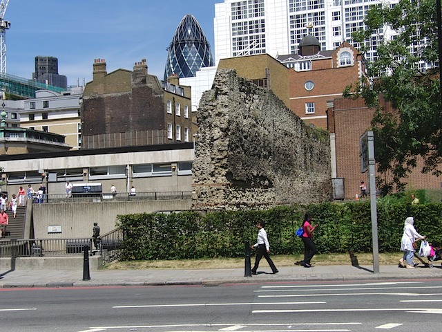 Roman Wall near the Tower