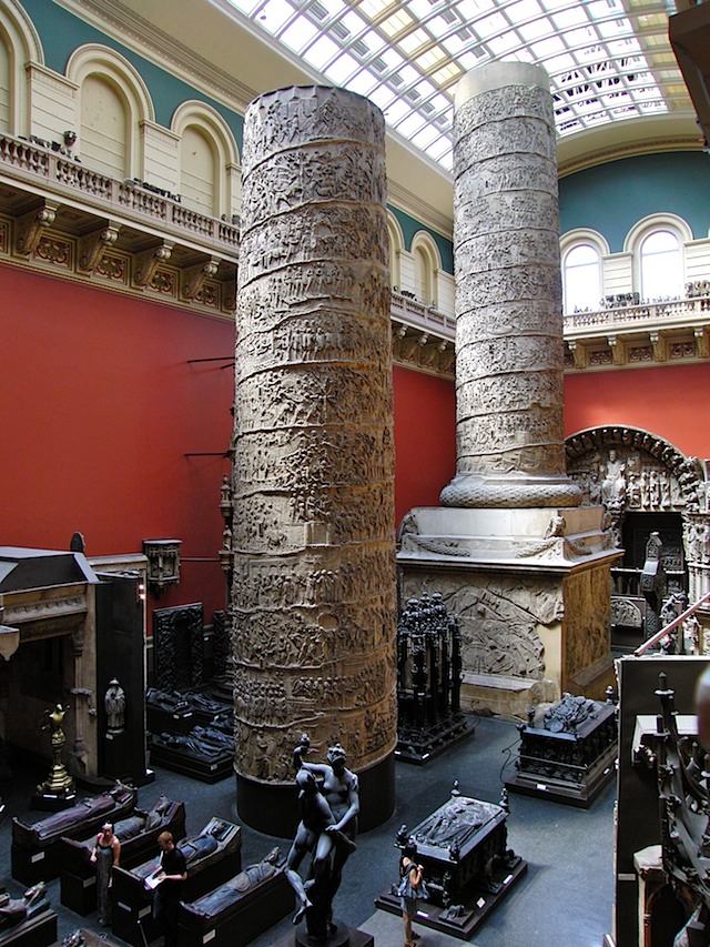 Trajan's column at V&A