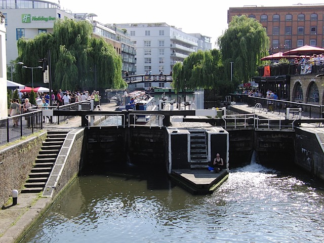 Camden lock in use