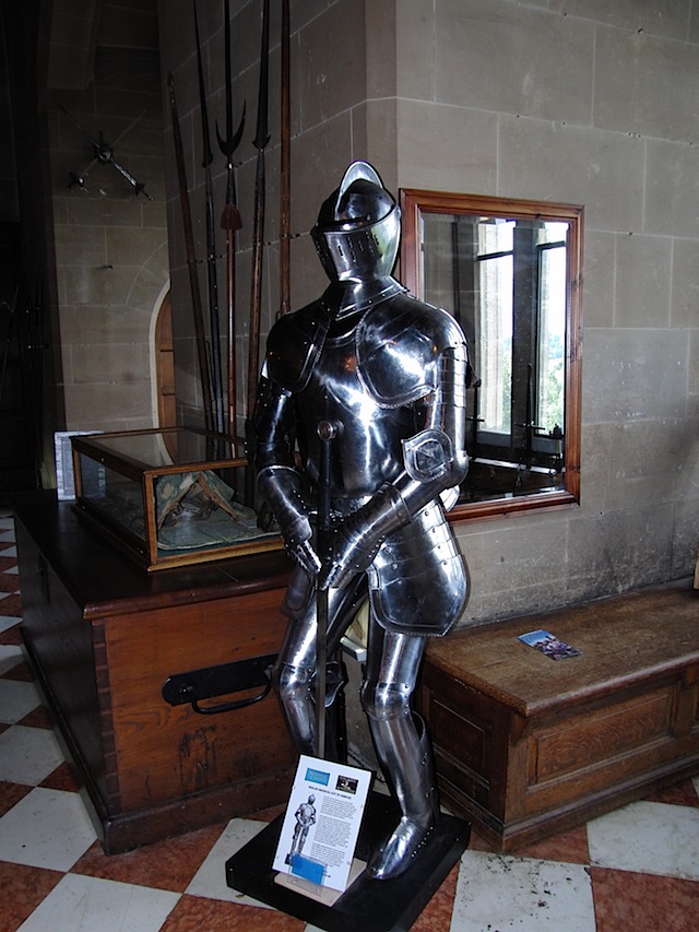 Knight at Warwick Castle