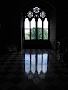 Stained glass at Warwick Castle