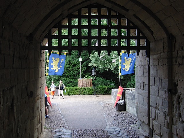 Portcullis at Warwick Castle