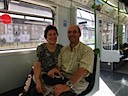 Kathy & Ben on the Tube