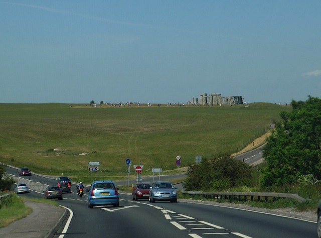 First view of Stonehenge