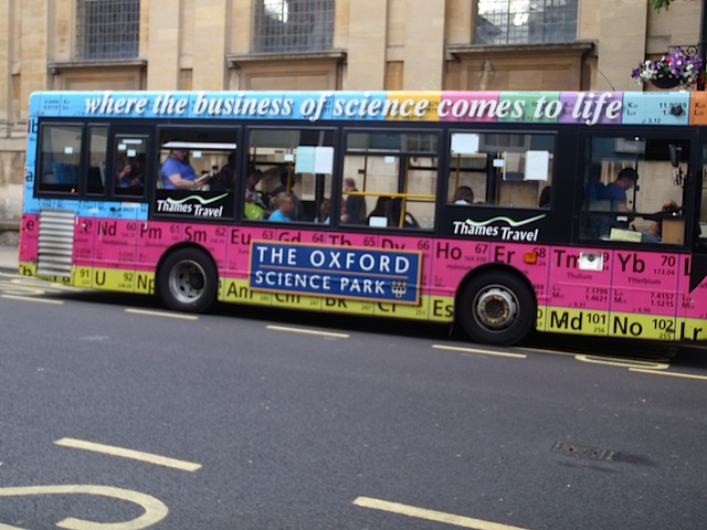 Bus in Oxford