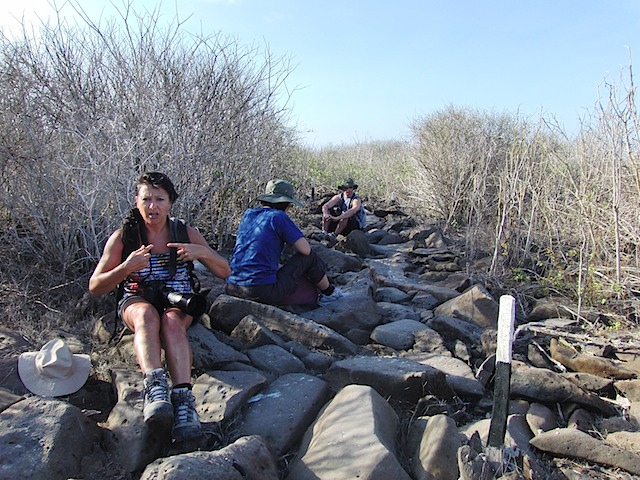 Galapagos crew awaits Christian