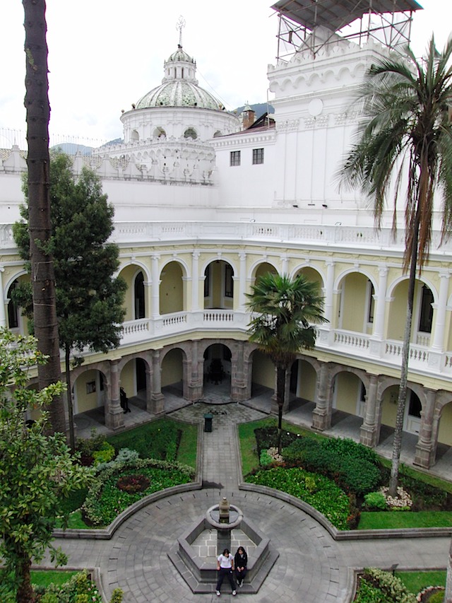 Courtyard in the cultural center