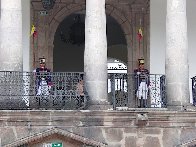 Presidential palace guards