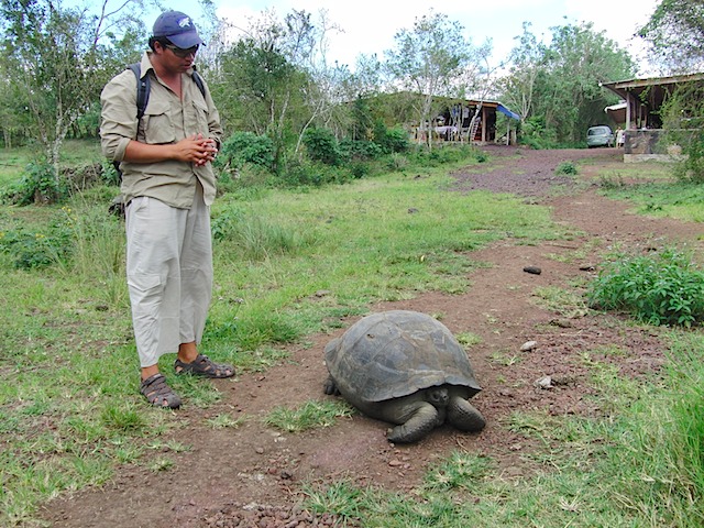 Christian & tortoise