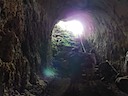 Inside lava tube