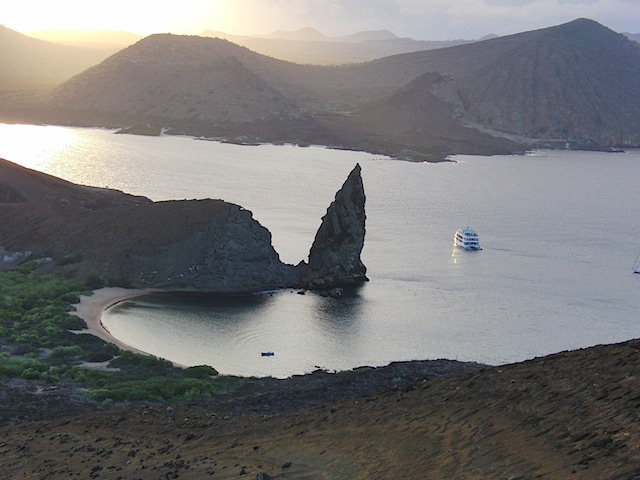 Pinnacle Rock and Queen of Galapagos