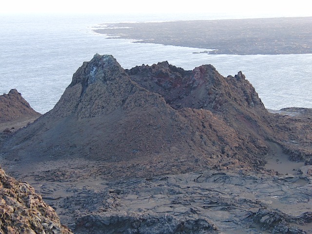 Old crater on Bartholome Island