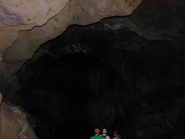 Cavern in lava tube