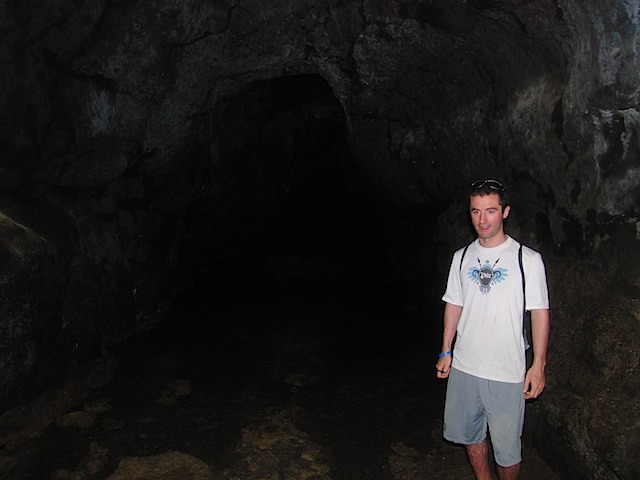 Ross in the cavern