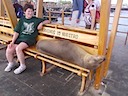 Kathy & sea lion