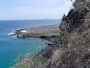 San Cristobal with Kicker Rock in distance