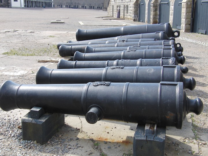 Halifax Citadel Cannons