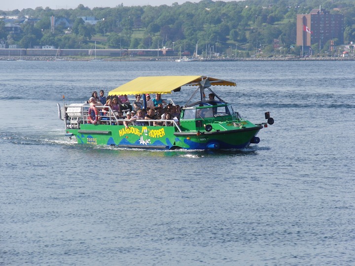 Frog Boat in Halifax Harbour