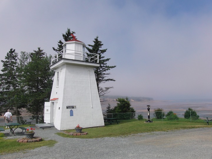 Fundy shore lighthouse