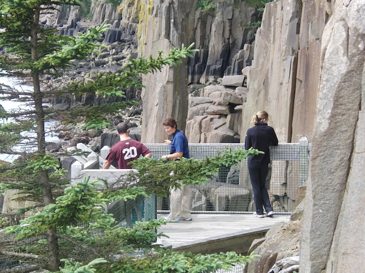 Ross, Kathy, Hollie at Balancing Rock