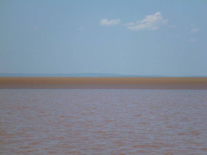 Shubenacadie with mud banks