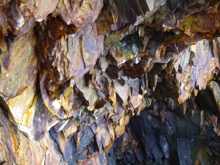 Cave ceiling at The Ovens