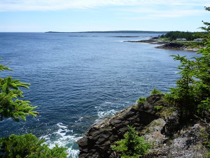 Shoreline from The Ovens