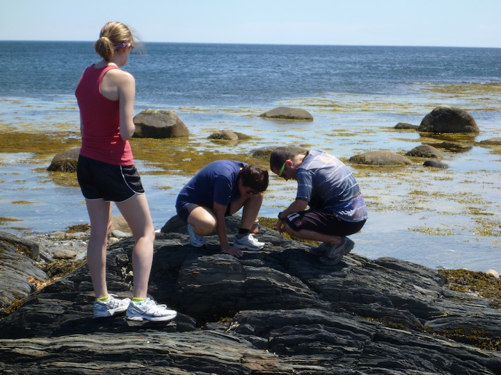 Hollie, Kathy, Ross at The Ovens