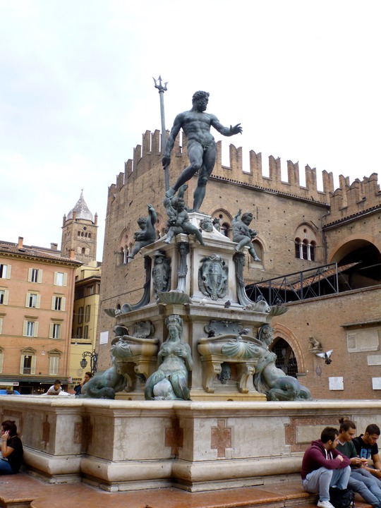 Neptune's Statue in Bologna