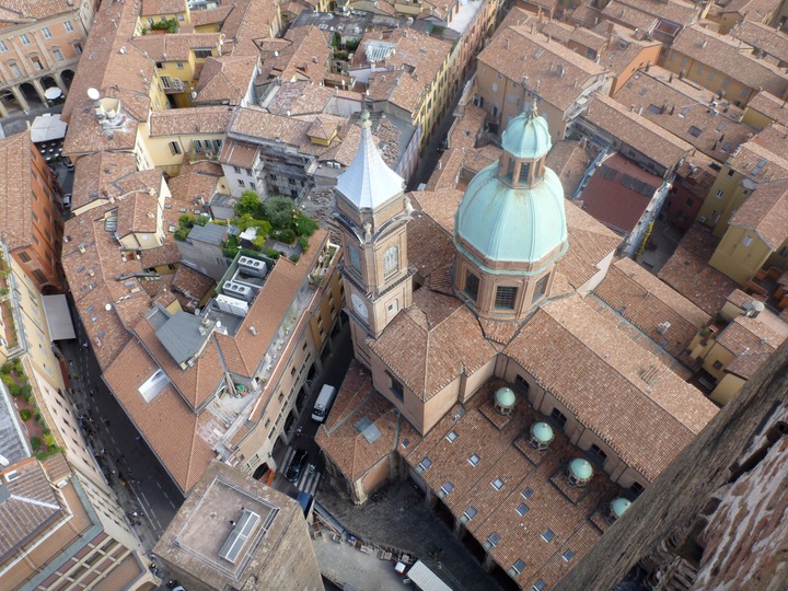 Church from Asinelli tower