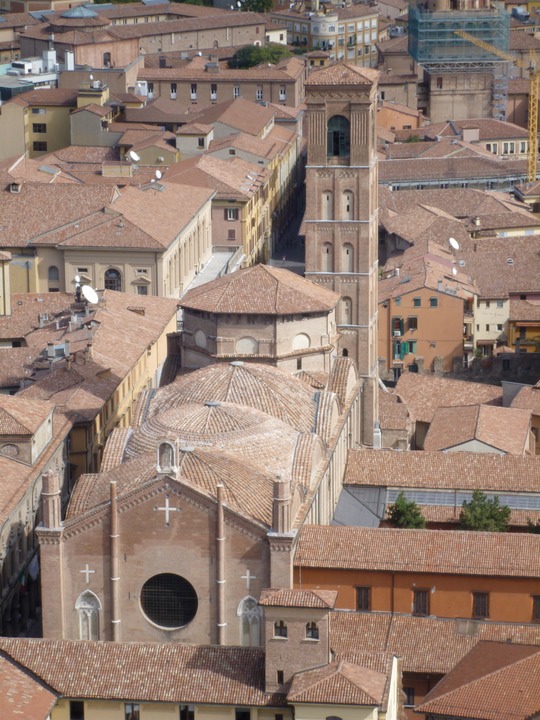 Church from Asinelli tower