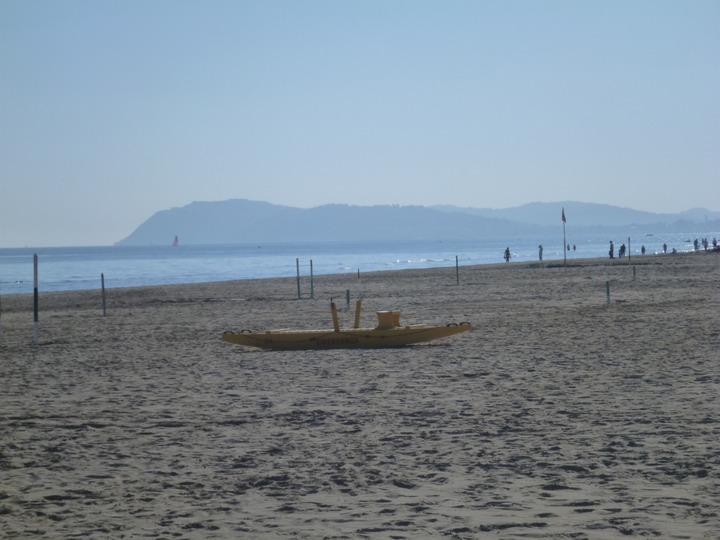 Beach in Riccione