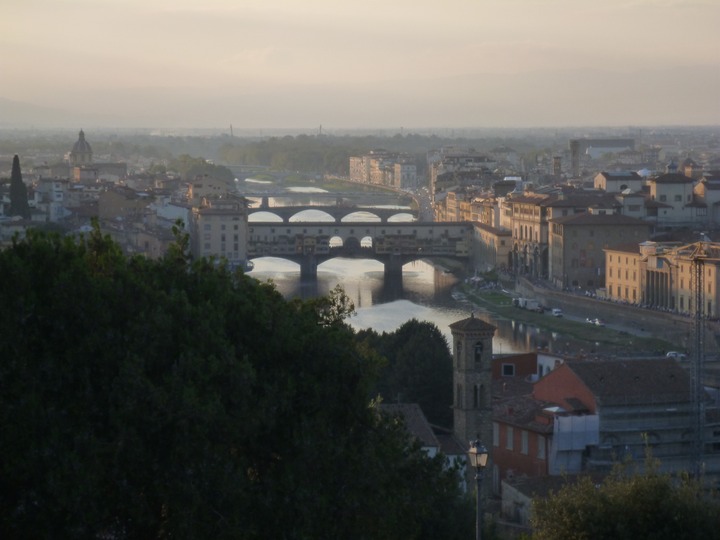 Arno and Ponte Vecchio