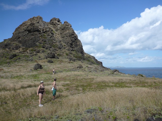 Kathy & Ross on Ile Fourchue