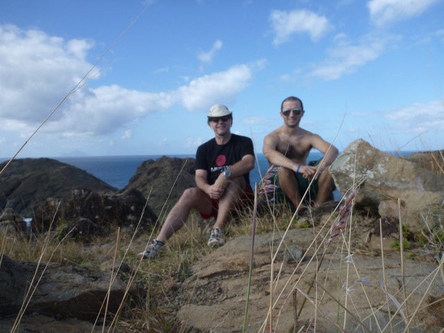 Ben & Ross on Ile Fourchue