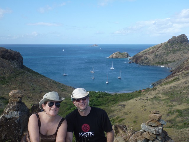 Kathy & Ben on Ile Fourchue