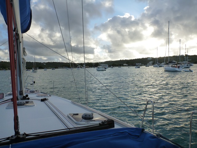 Anchored at Road Bay, Anguilla