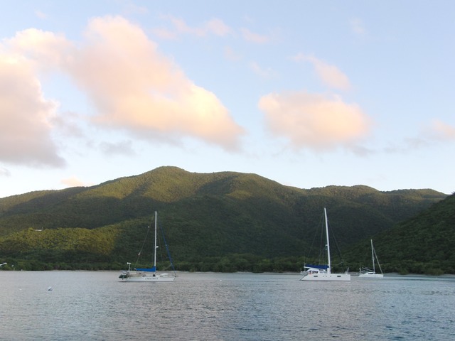 Lameshur Bay at dawn