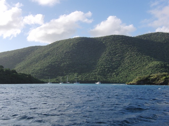 Leaving Leinster Bay