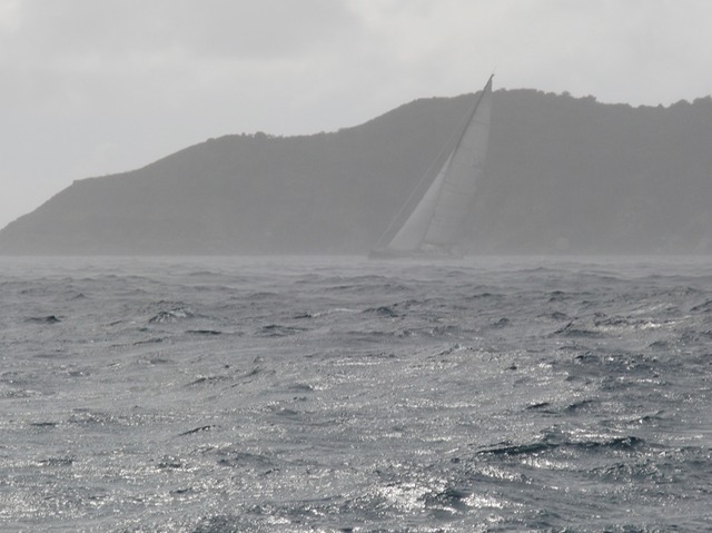 Ghost ship off Ginger Island