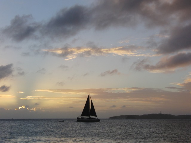 Sunset at Christmas Cove