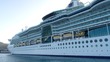 Cruise ship at Charlotte Amalie