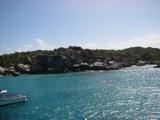 Ariana takes a beautiful picture of The Baths from up the mast.