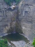 The obligatory Taughannock Falls view.  Only a trickle this year